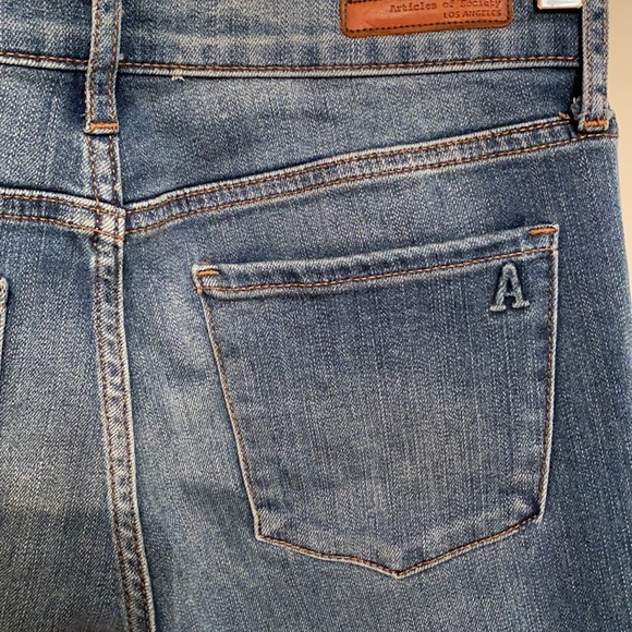 Articles of Society Skinny Jeans Raw Hem - Picture 6 of 12